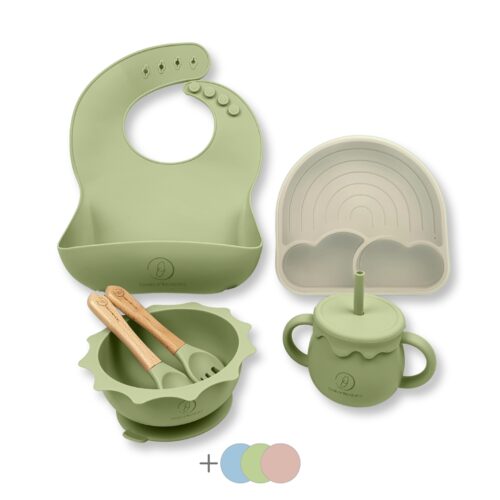 Baby Feeding Set (Rainbow)