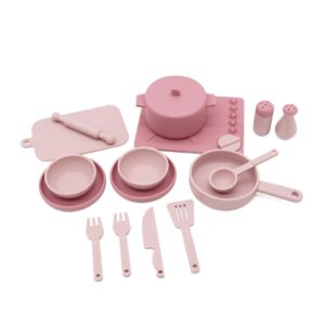 Kitchen Toy Set - Rose Pink