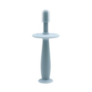 Silicone Baby Toothbrush (Plain) - Dusty Blue